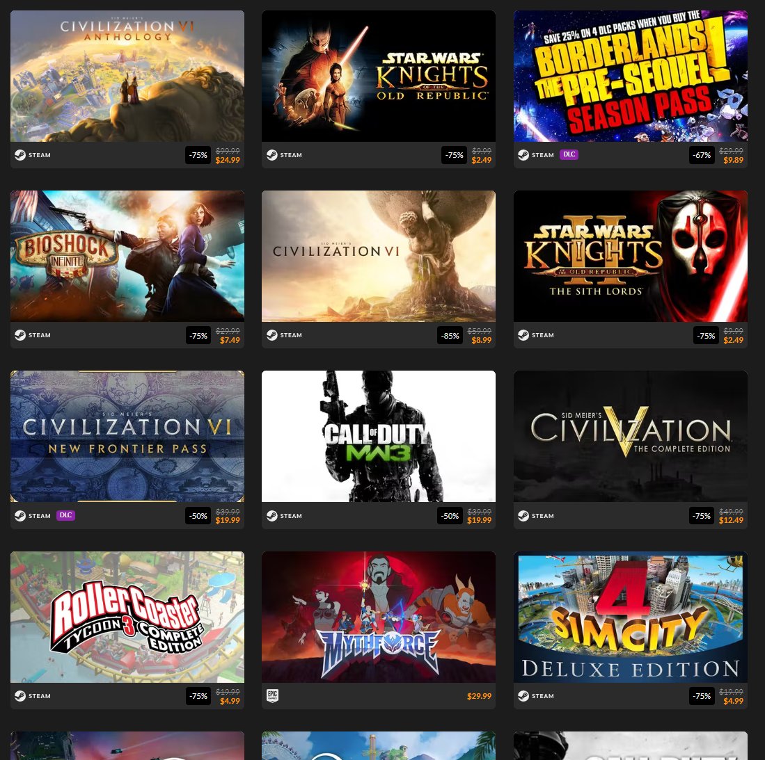 Wario64 on Twitter: "aspyr games sale on Fanatical https://t.co