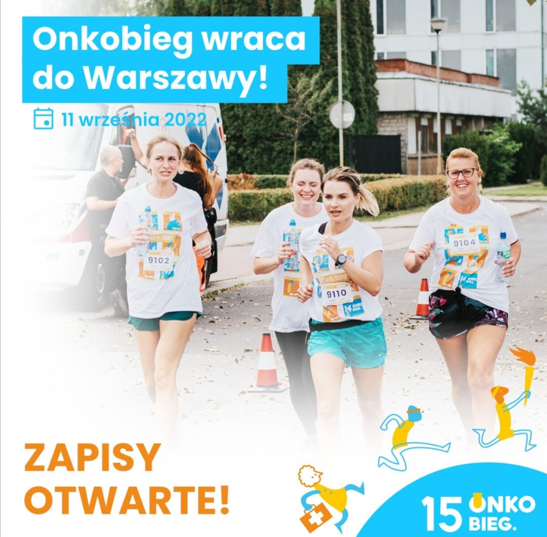 #Onkobieg wraca do Warszawy!
Zapisy otwarte👉onkobieg.pl