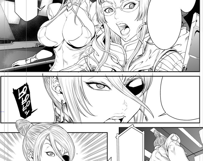 『P.S.C』6話進捗。完成に向けて追い込み作業中です。 