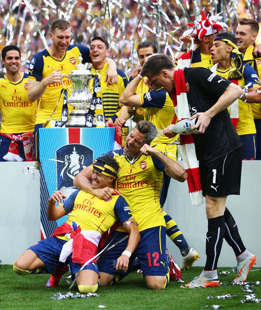 PatrickTimmons1's tweet image. On this day in 2015, FA Cup number 12.
