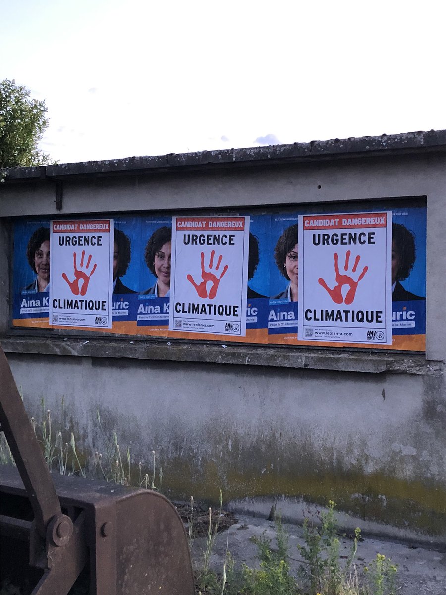 AnvReims's tweet photo. Comme lors des présidentielles, nous continuons à dénoncer à #Reims et alentours les candidat•es dangereux•ses 

Ils et elles ne proposent pas de solutions pragmatiques, socialement justes, et démocratiques choisies, 
pour répondre à l’urgence #climat #social #biodiversite https://t.co/4tvhDvnX5K