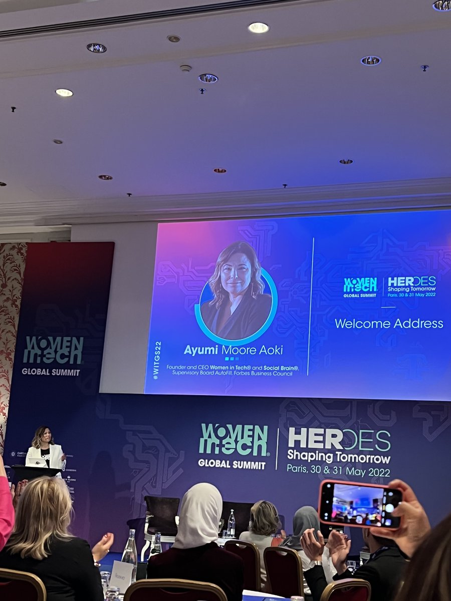 Honored to be part of the #Global Women in Tech Summit this year and truly inspired by <a href="/AyumiMooreAoki/">Ayumi Moore Aoki</a> and what she and her team achieved to do on empowering women in tech worldwide within 4 years
#WITGS22 #womenintech #digitalliteracy