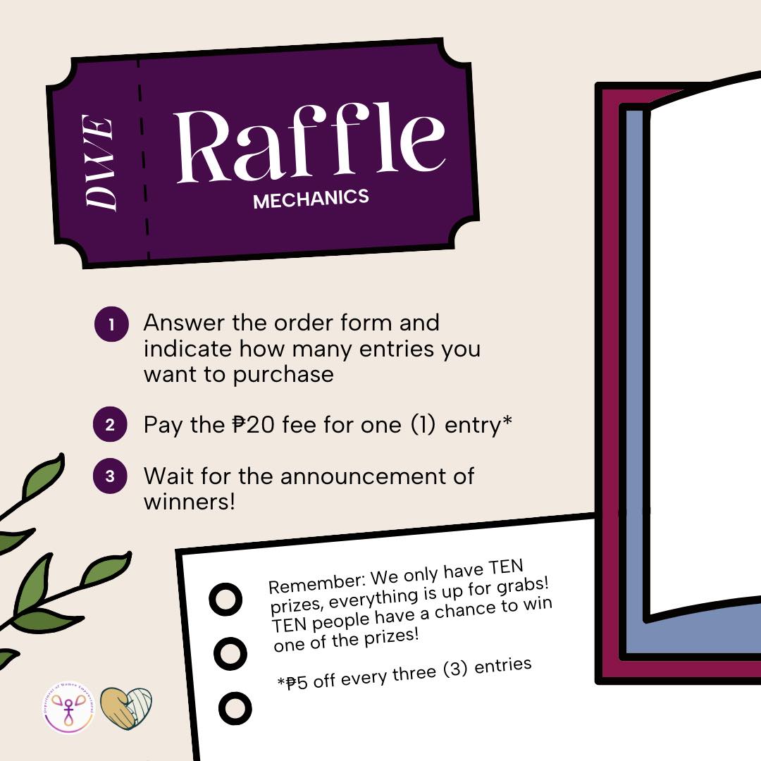 theinitiativeph's tweet photo. RAFFLE ALERT π
Do you want to support the CRIBS Foundation, Inc. AND win prizes at the same time? Get a chance to win one of the TEN awesome prizes! π€©
#ProjectAuxilium #RafflePH
Caption by soupia
Content by ma-eh
Posters by mei https://t.co/bALBNpagOw