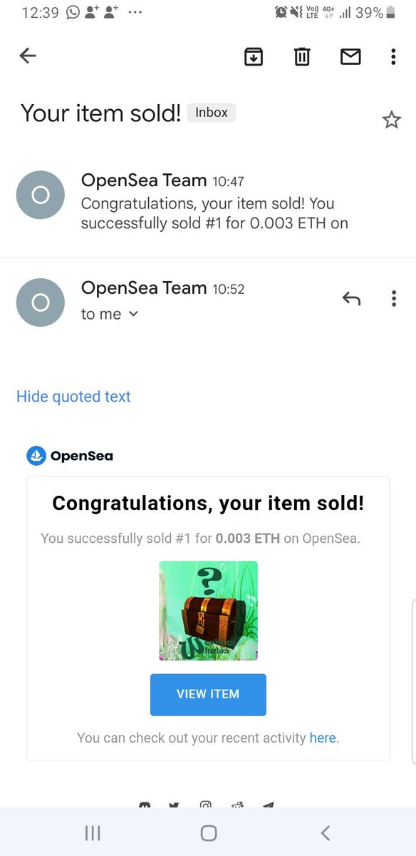 Thank you so much!! 2 more #WorkingWhales #NFT sold.. whoever you guys are, #YouRock

#NFTs #NFTProject #FYP #web3 #NFTCommmunity <a href="/Rich4iRLabs/">RICH4iR Labs</a> <a href="/WatcherGuru/">Watcher.Guru</a> <a href="/WatcherNFT/">Hưng Đạo Trần</a>