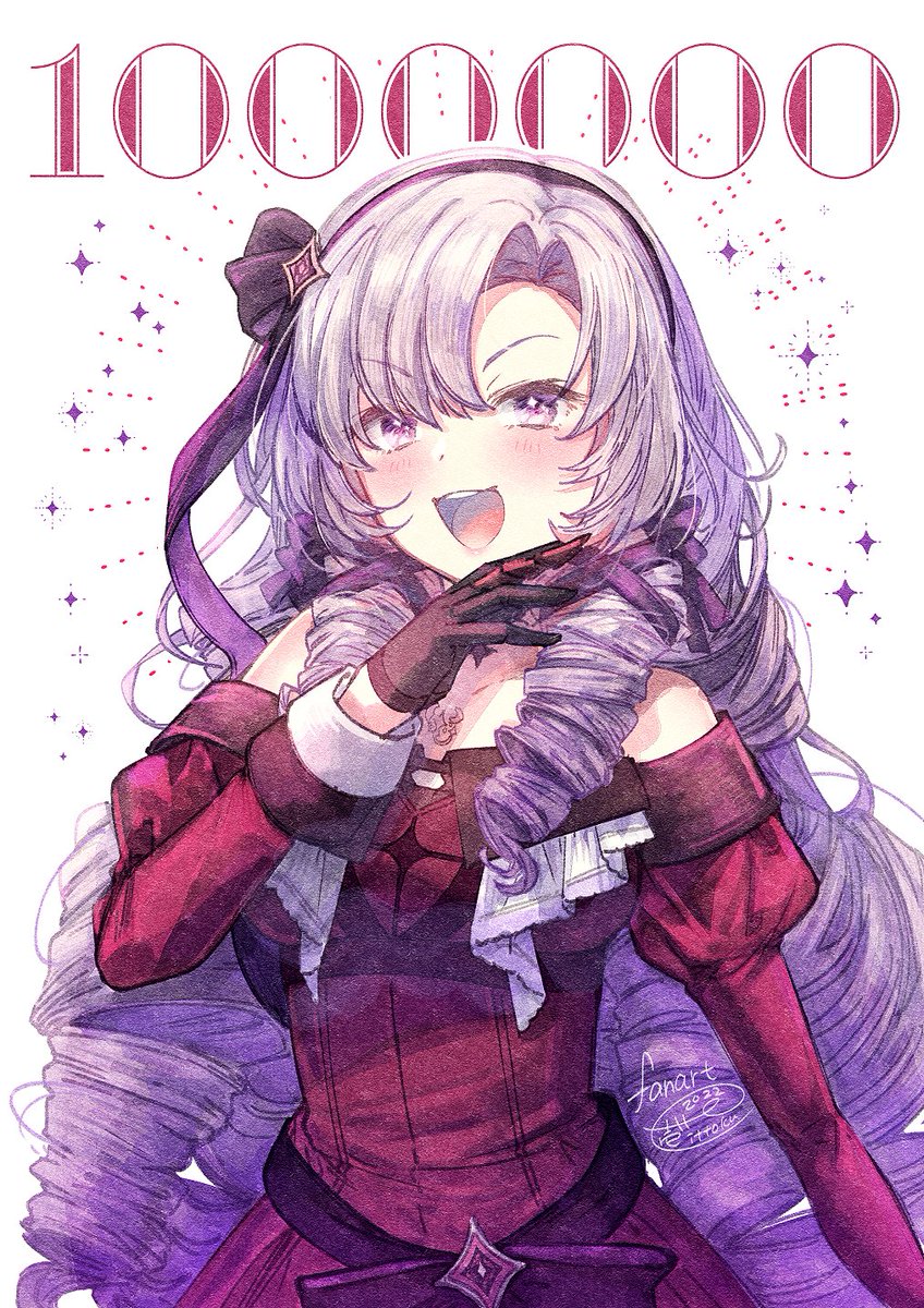 壱百満天原サロメ 「#今月描いた絵を晒そう
#絵柄が好みって人にフォローされたい 

こんな感じで色」|壱十九 / illustratorのイラスト
