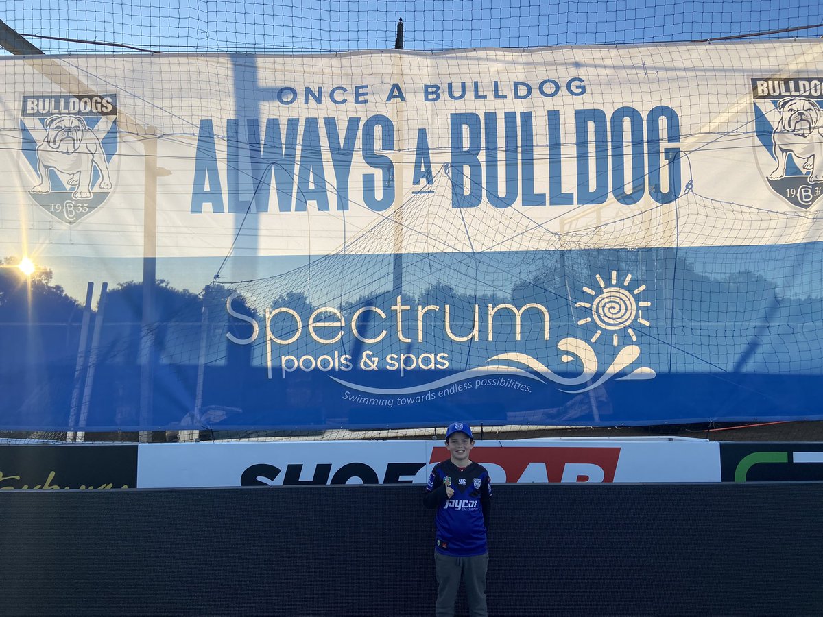 KennyC22's tweet photo. If yesterday taught me anything. We need more games at Belmore!!!! Not them all, just more!!!! The crowd, the noise &amp; the atmosphere. The pure joy felt by us all. All Bulldogs fans loved it bar the result @NRL_Bulldogs @PhilGould15  #proudtobeabulldog #onceabulldogalwaysabulldog https://t.co/DafeL8qFqd