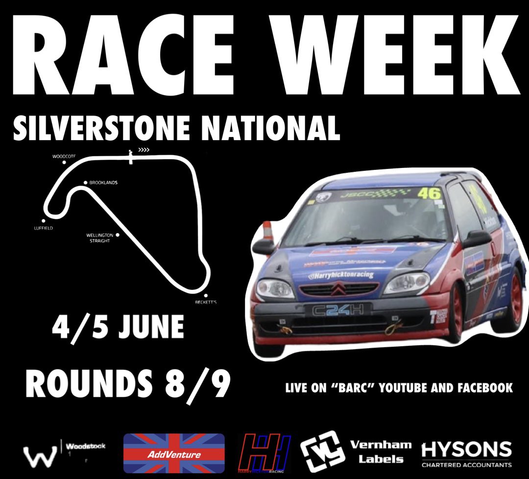 harryhracing's tweet image. Race Week❗️

This weekend we’re back at @silverstonecircuit but on the national layout this time out. 

Let’s have it🏁

#silverstone #jscc #motorsport