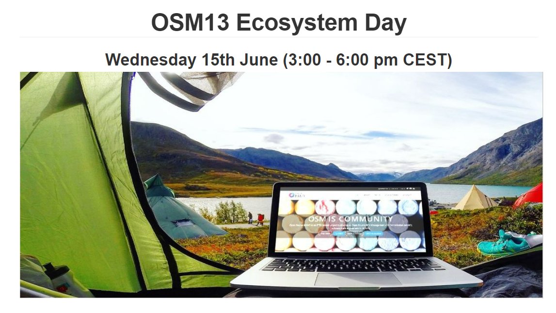 Great line up for the #OSMecosystemDay!! Join us on June 15th to hear #OSM stories from <a href="/simula_research/">Simula Research Laboratory</a>, <a href="/itnewspt/">Instituto de Telecomunicações</a>, <a href="/Canonical/">Canonical</a>, <a href="/CttcTech/">CTTC</a>, <a href="/NextworksSrl/">Nextworks Srl</a>, <a href="/IntracomTelecom/">INTRACOM TELECOM</a>, <a href="/Whitestack/">Whitestack</a>: Registration free and open!
#NFV #5G #SDN #OpenSource #orchestration 
osm.etsi.org/wikipub/index.…