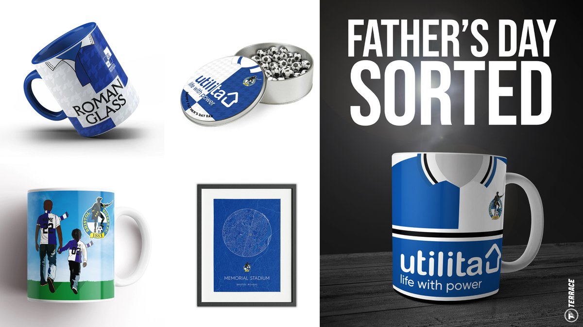 theterracestore's tweet photo. 𝗙𝗮𝘁𝗵𝗲𝗿'𝘀 𝗗𝗮𝘆. 𝗦𝗼𝗿𝘁𝗲𝗱. 💙🤍

🛒Find the perfect official #BRFC gift this father's day at https://t.co/4LwUJscSED | Personalisation is FREE

🔁Retweet for your chance to win a FREE kit mug on us! https://t.co/fqCSo27C5q