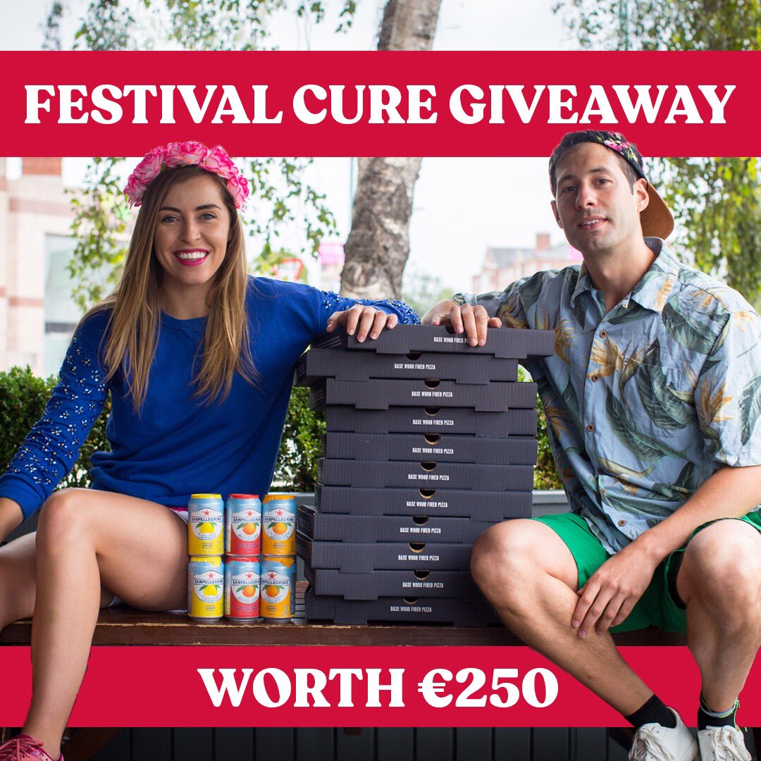 basewfp's tweet photo. WIN the ULTIMATE ‘Festival Cure’ worth €250 to help you recover from the fun! All you have to do is...

1️⃣ FOLLOW us on Twitter &amp; RETWEET this post
2️⃣ Comment below mentioning your local store &amp; who you’d share with! 

One winner per store announced Mon 6th.

#giveaway #festival https://t.co/QJpxGeTnLf