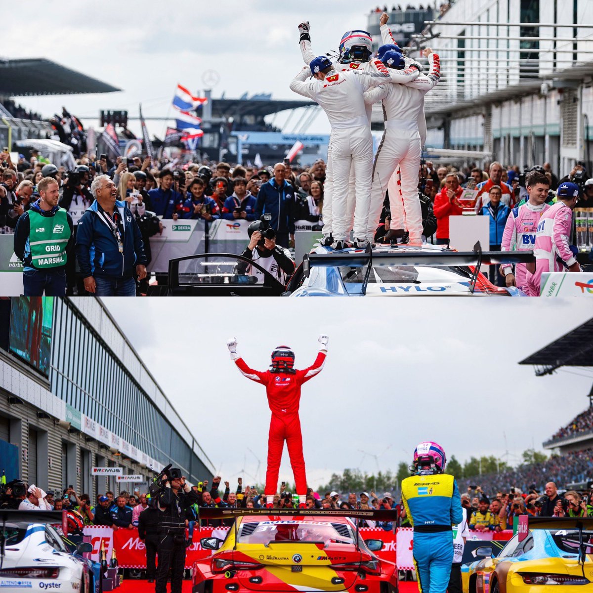 Brothers from South Africa just won 2 DTM races and a 24H Nürburgring within 8 days. Dream come true. Thank you Mom &amp; Dad for giving me a brother that is my best mate and travels with me around the world winning some cool races 🙏🏽❤️ <a href="/vdl_bros/">VDL Bros</a> <a href="/DTM/">DTM</a> <a href="/24hNBR/">ADAC RAVENOL 24h Nürburgring</a>