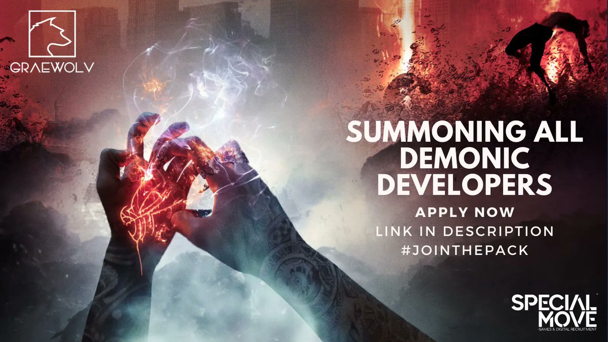 🔥You have been summoned! #JoinThePack 

Are you a modern day Unreal Programming Mage? Well Graewolv is ready for you to work your magic in Malta! 

Apply Here: buff.ly/39ahEOH