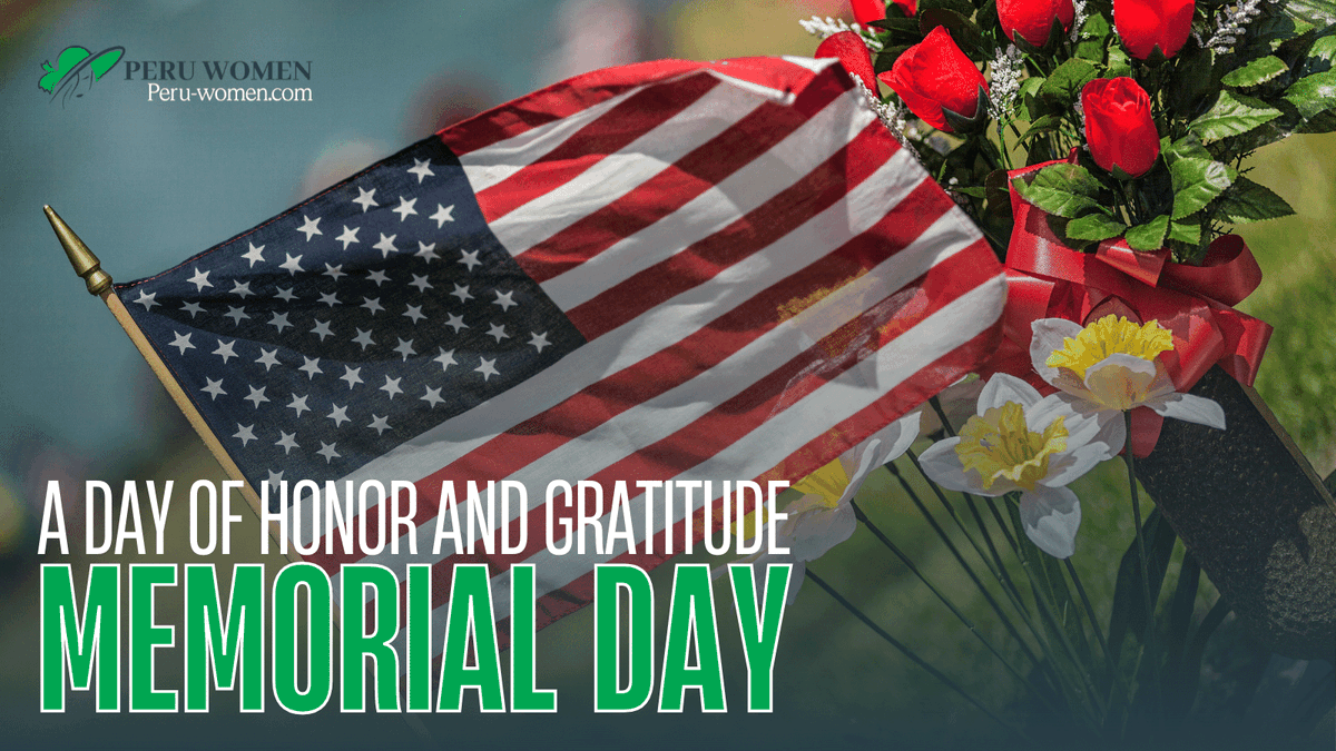 Memorial Day, also called Decoration Day, is a US federal holiday to remember those who have died in military service for the state's independence.

From all of us in Peru Women, have a meaningful Memorial Day!

#memorialday #veterans #holiday https://t.co/p70krjMsuD