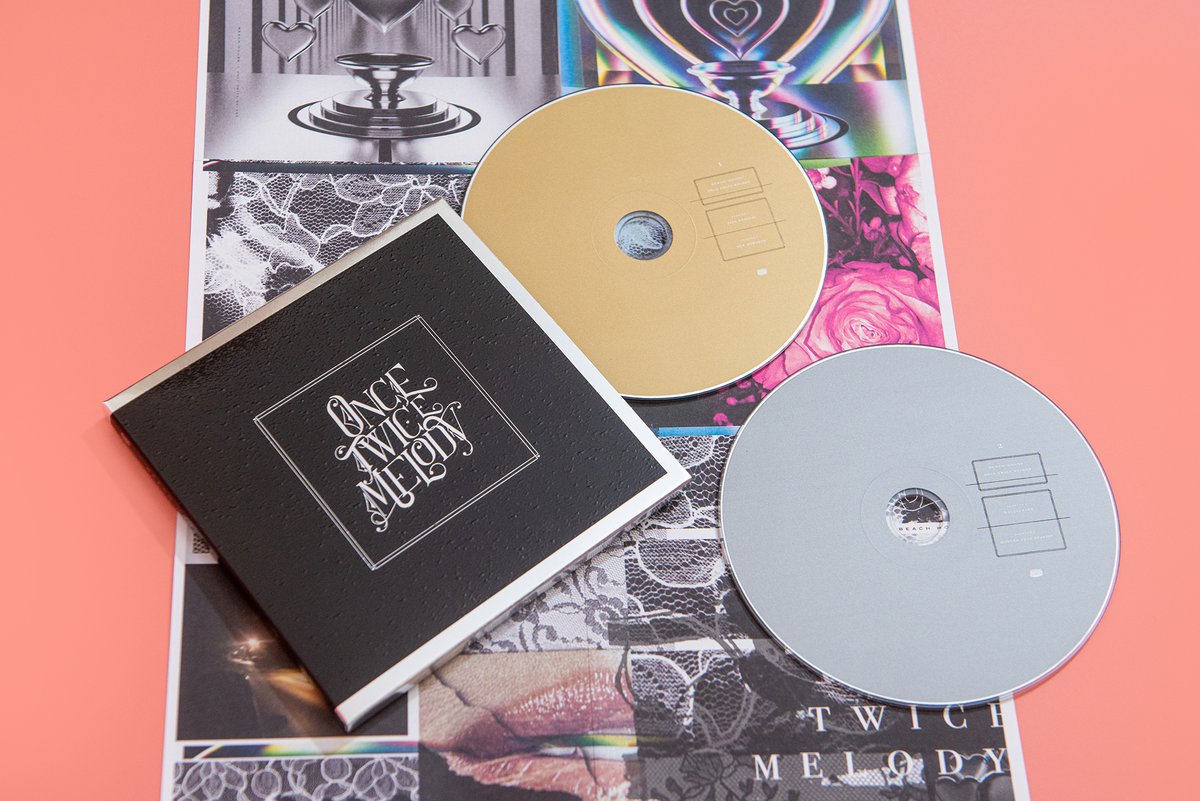 KeyProduction's tweet photo. Made up of four chapters, 'Once Twice Melody' is @BeaccchHoussse's most extensive work to date fully exploring the Dream-Pop genre! Released in February via @bellaunion this CD release features a selection of posters by the band. 
.
.
.
#BeachHouse #OnceTwiceMelody #BellaUnion https://t.co/YnksRNLRtl