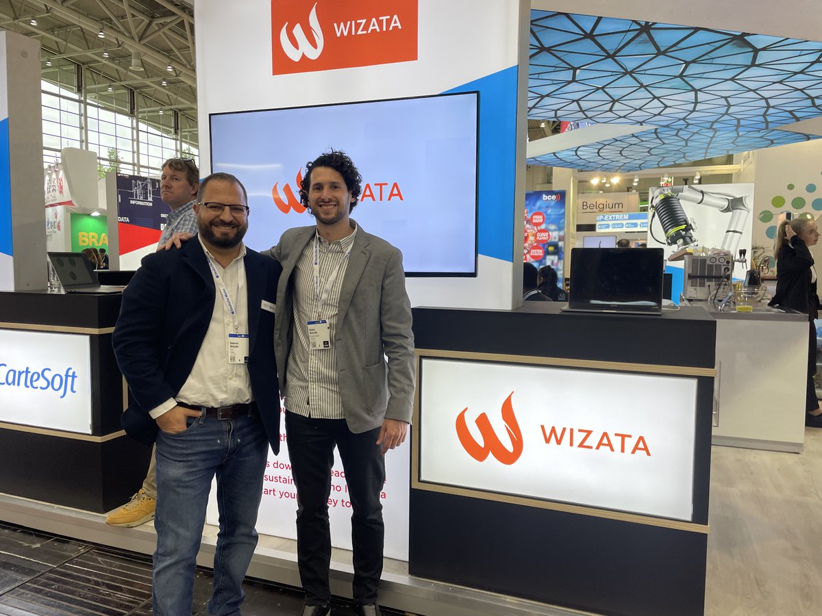 mobilelean's tweet photo. At #HannoverMesse2022 with our friends from @wizata from 👋  It's gonna be a good one! https://t.co/8FWyvBPLku