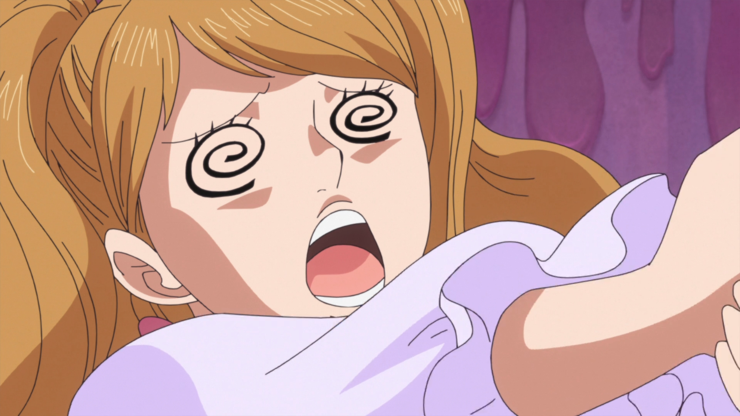 One Piece Behold The Fearsome Battle Power Of Pudding Via Episode 787 T Co Ogfqohvadr Twitter
