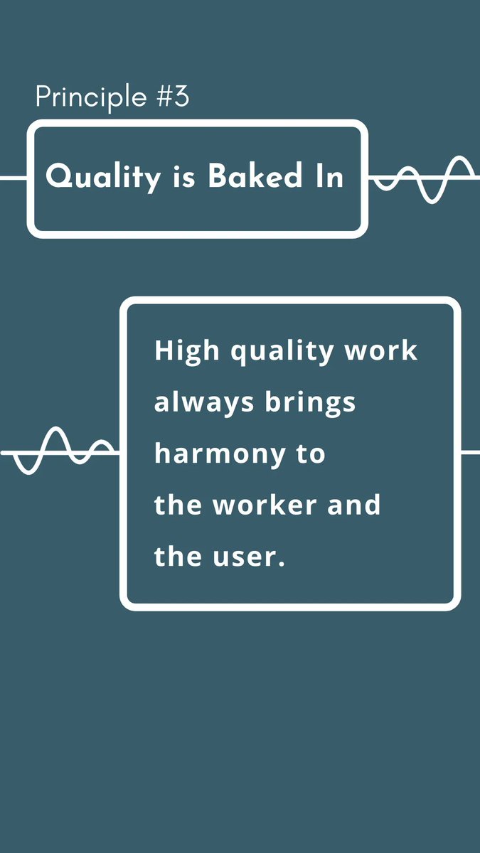 When you embed quality in your work, you bring wellbeing and pride to your craft.

Learn more about the third core Harmonics Way principle here: buff.ly/3aaYyJ7