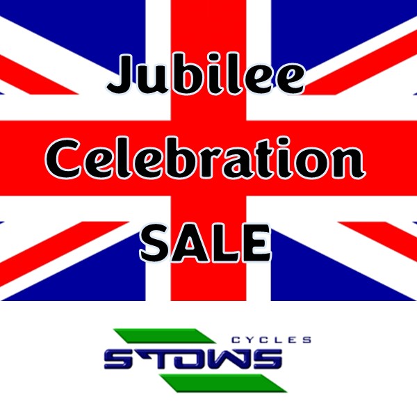 Save on Bikes and Accessories in our Jubilee SALE!! Save in store and online now.

#jubileesale #sale #bikesale #slough #windsorcastle #windsor #berkshire #maidenhead #taplow #marlow #gerrardscross #mtb #roadbike #kidsbike #godsavethequeen #70years #jubilee #queen #stowscycles
