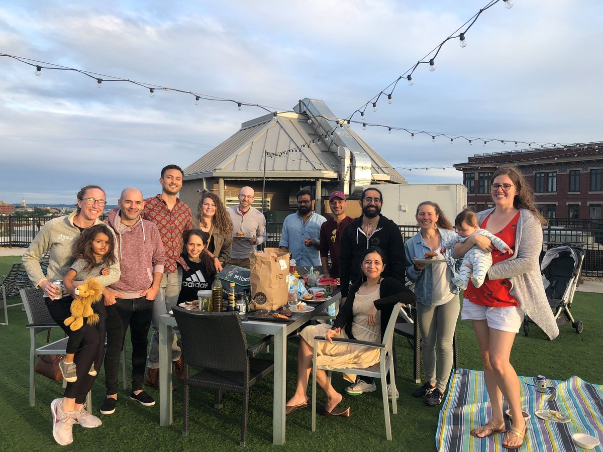 dimagi's tweet photo. As tragic headlines abound, we need to tend to ourselves and support each other more so than ever. And moments of human connection, like this BBQ with some of our Washington DC-based staff, become even more important.
#LifeatDimagi https://t.co/odjGaeDFq1