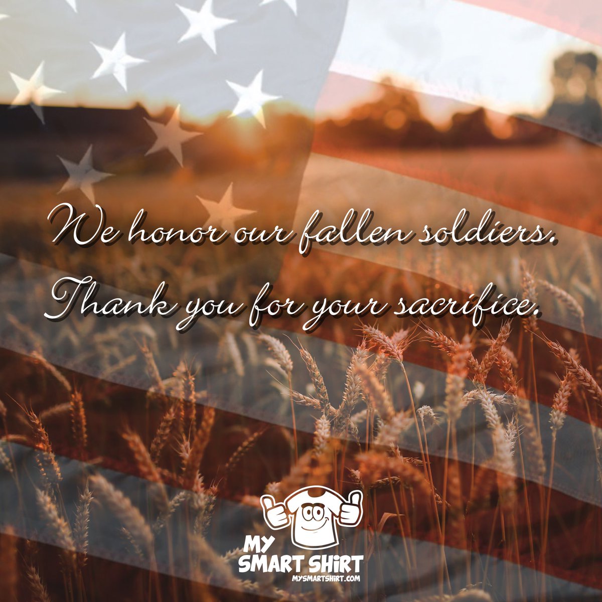 MySmartShirt's tweet photo. Thank you to all the brave men and women who paid the ultimate price for our country and freedom. 🙏🇺🇸

#MemorialDay #MemorialDay2022 https://t.co/7bnq75qUki