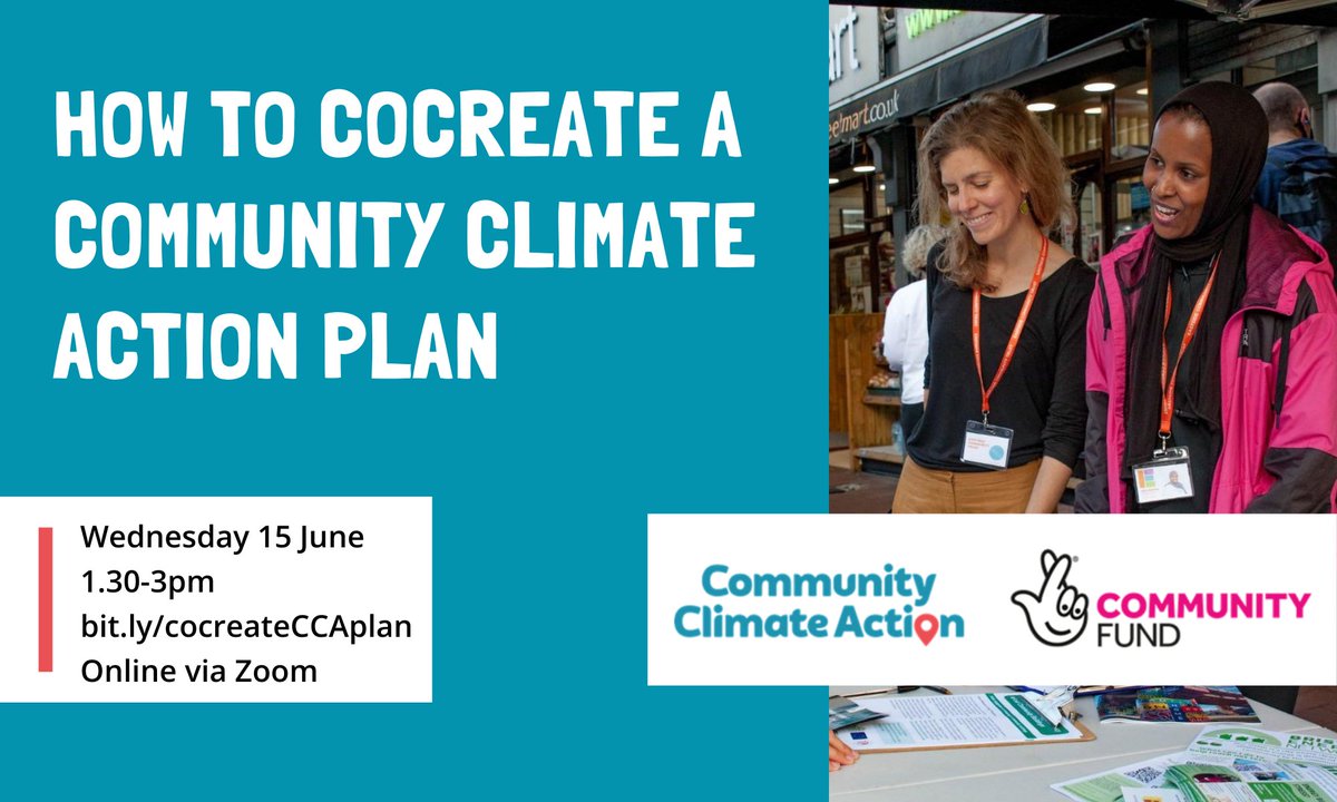 Join the Bristol #CommunityClimateAction project partners to learn how to create a community-led climate action plan at this free event

📅15 June
🕐1.30-3pm
📍Online

eventbrite.co.uk/e/how-to-cocre…
