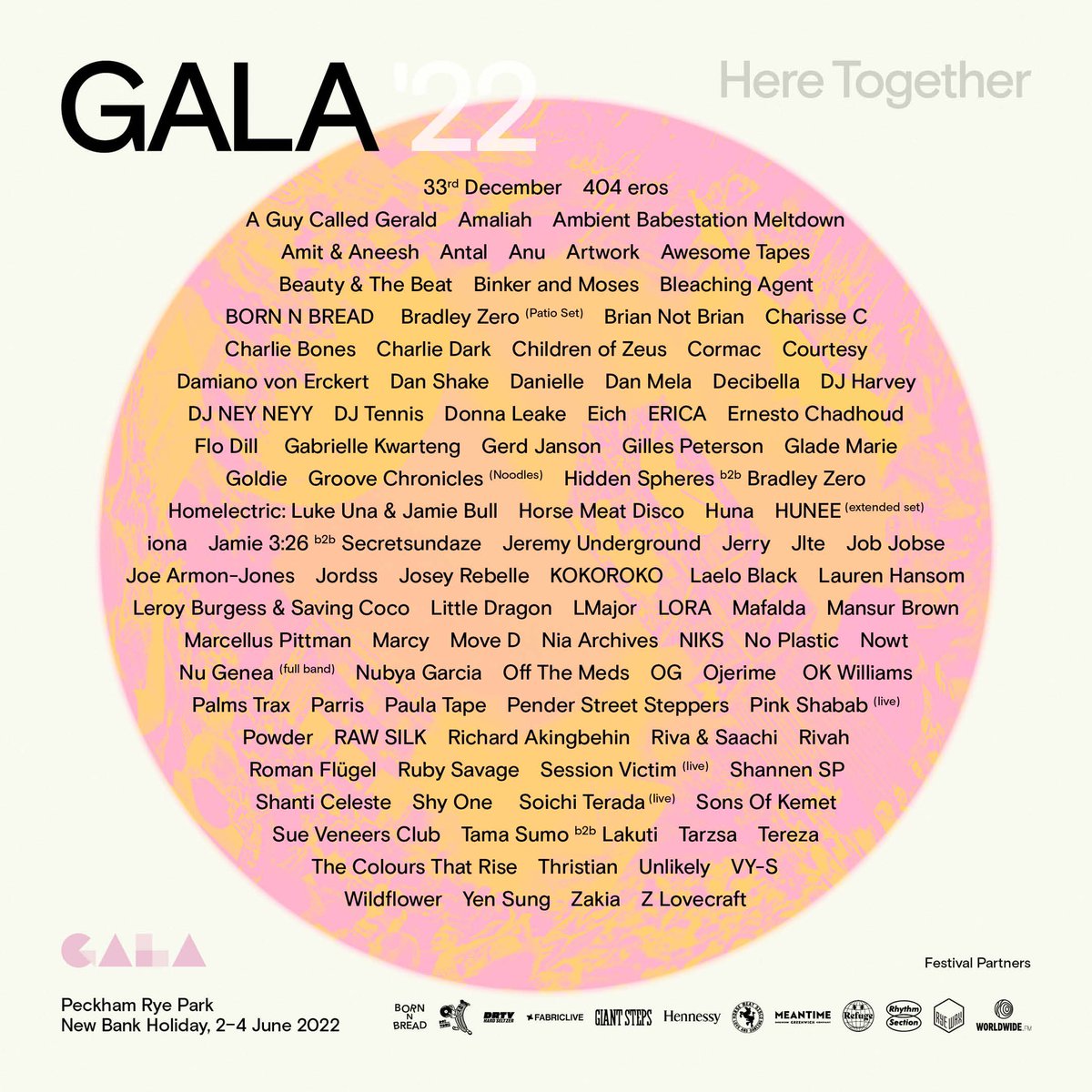 Our last London show of the year! A few tickets still available for Gala in Peckham here: ra.co/events/1474551