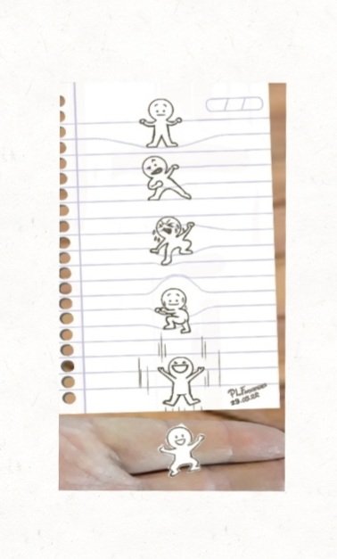 Desenhando12's tweet photo. Desenho que interage com as linhas do caderno https://t.co/iLjVc0GLuw