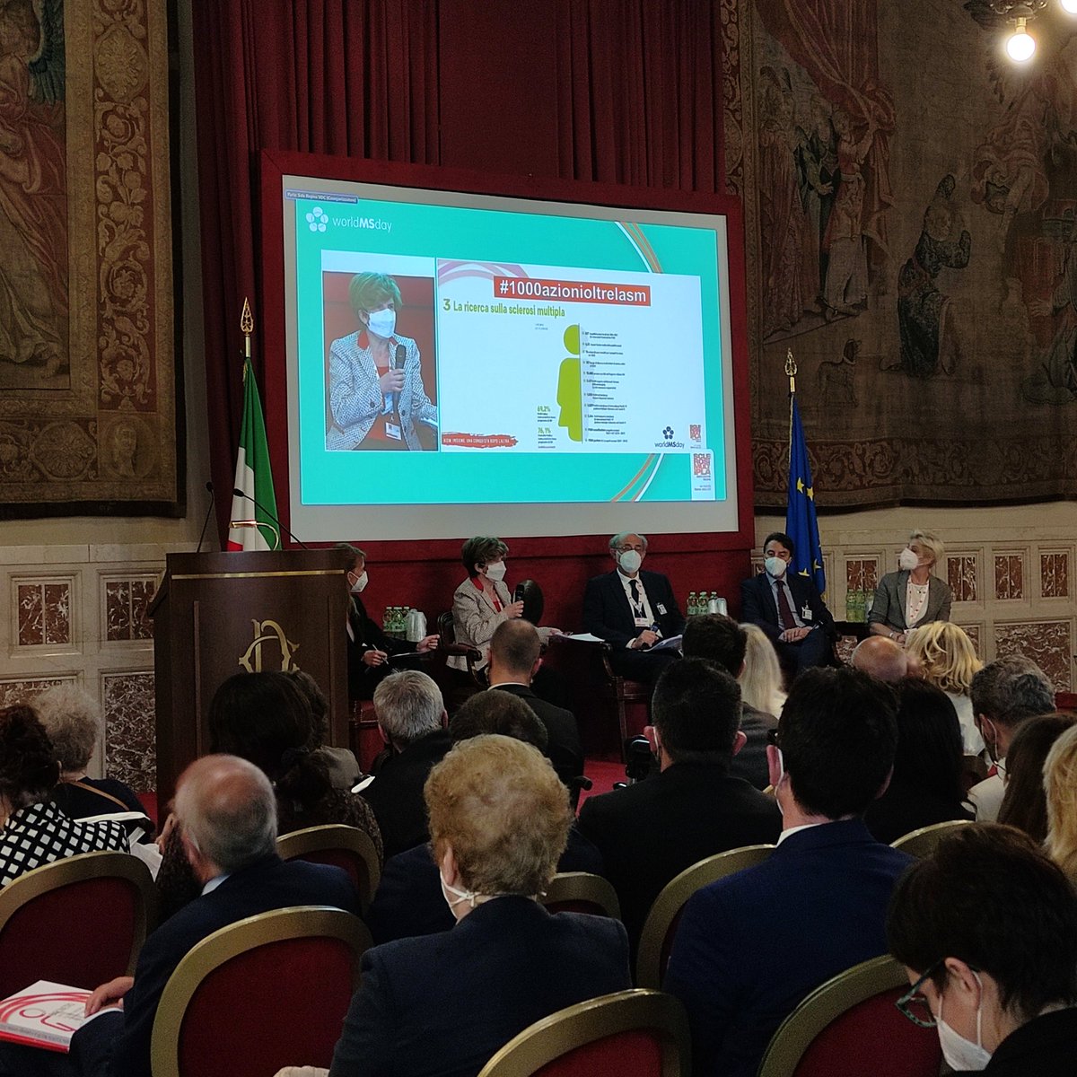 aism_nazionale's tweet photo. @paolazaratin: "Il Covid-19 ci ha insegnato che capitalizzare la #ricerca di eccellenza, mettendola a sistema per un unico obiettivo, ci consegna risultati in tempi più brevi".
#sclerosimultipla #sm #1000azionioltrelasm #connectingms #WorldMSDay https://t.co/lqEAIe3A6t