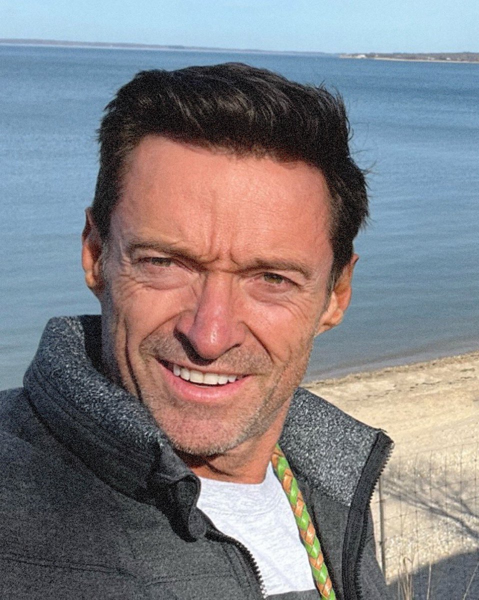 RealHughJackman's tweet photo. Ahhhhhh. https://t.co/V3lbIS1L8n