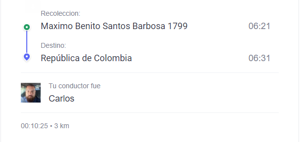Hola, se me cayo mis celulares en un Bolt esta mañana, si le ubican le dicen que me devuelva por favor.
Me subi en Gral Santos
<a href="/martidiazm/">Marta Díaz Monjagatta</a>