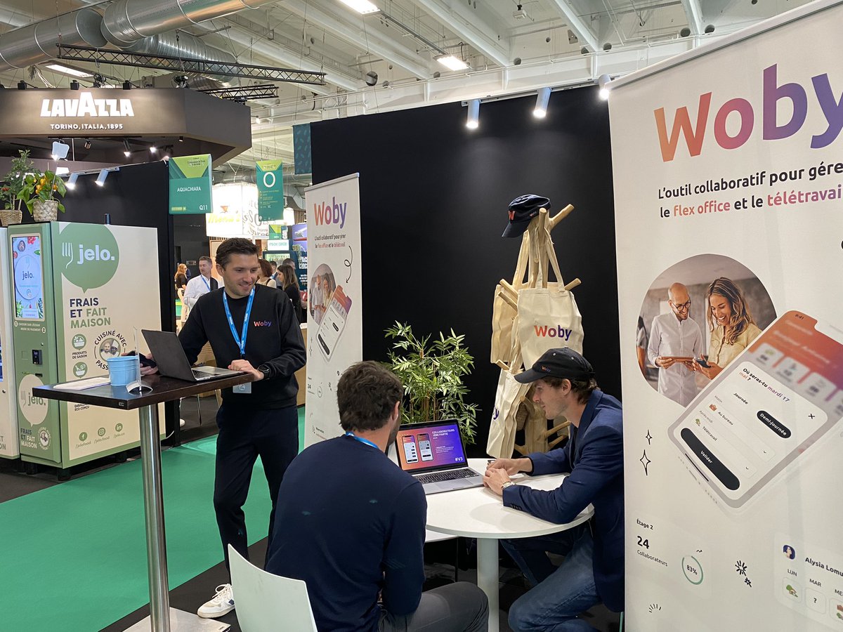 Le salon <a href="/TravailAchats/">Salon de l'Environnement de Travail & des Achats</a> c’est aujourd’hui 🙌

Découvrez notre jeu concours sur le stand Q10 pour tenter de gagner… 𝟭𝟬𝟬 𝗹𝗶𝗰𝗲𝗻𝗰𝗲𝘀 𝗱𝗲 𝟲 𝗺𝗼𝗶𝘀 pour faire de l’organisation du #télétravail et du #flexoffice un jeu d’enfant !
 
#QVT #HRTech #Proptech #futureofwork