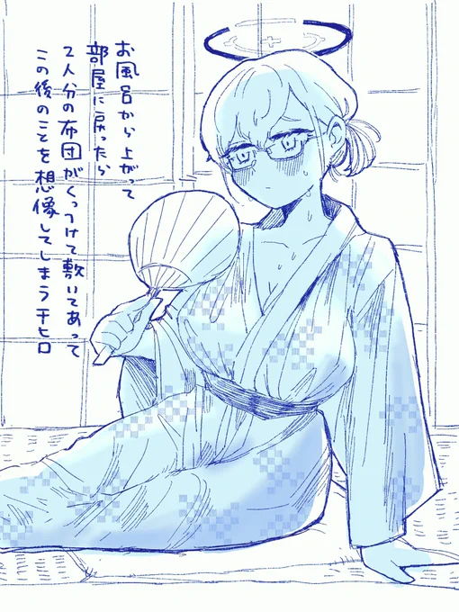 #今月描いた絵を晒す 
5月の各務チヒロ 