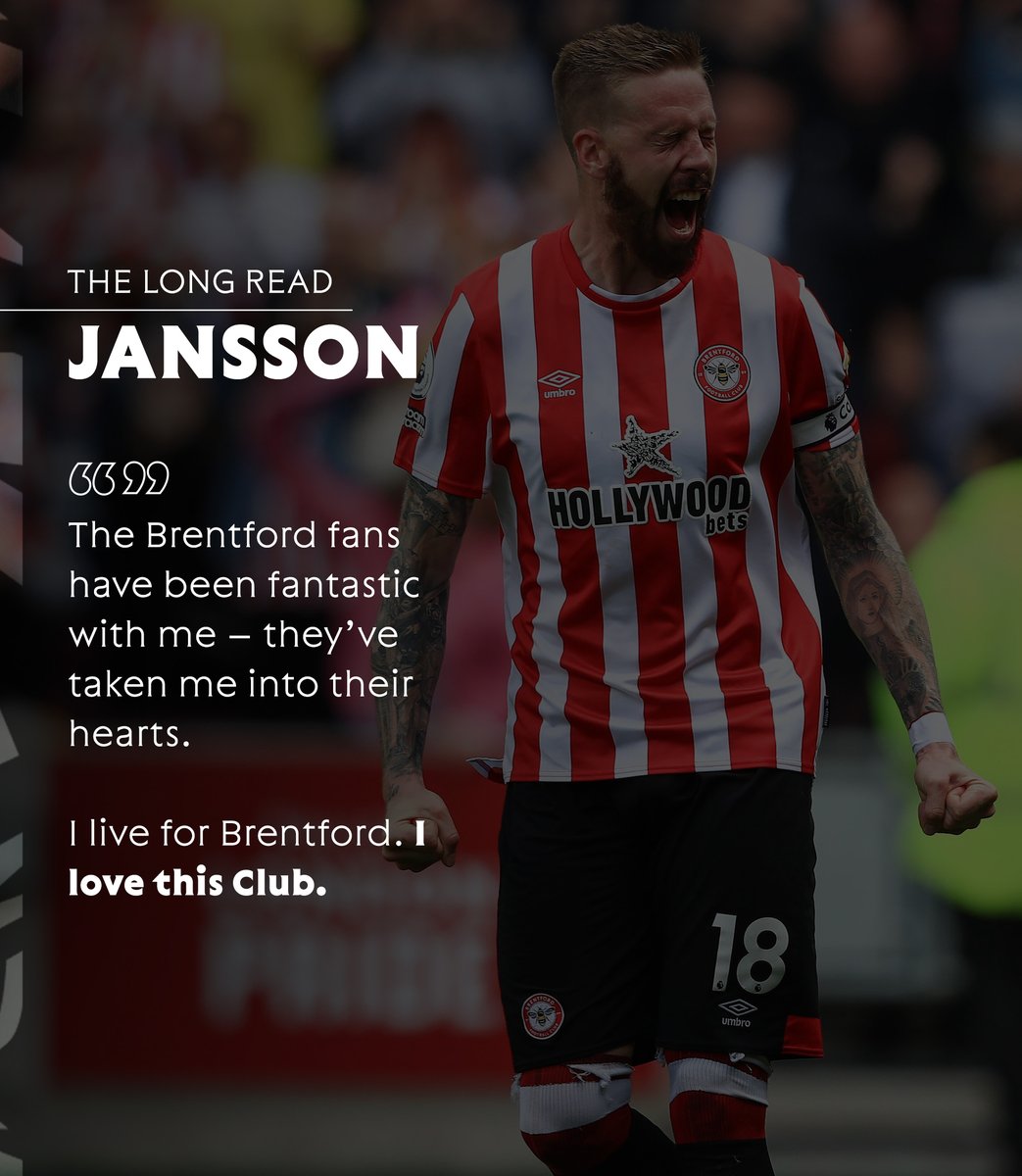 🏆 Winning at Wembley 🧠 Dealing with doubts 💪 Christian Norgaard “the MVP” 🤝 His relationship with Thomas ❤️ A childhood love for @Malmo_FF 𝗧𝗵𝗲 𝗟𝗼𝗻𝗴 𝗥𝗲𝗮𝗱 with @PJansson5 ➡️ bit.ly/LongReadPontus #BrentfordFC 🐝