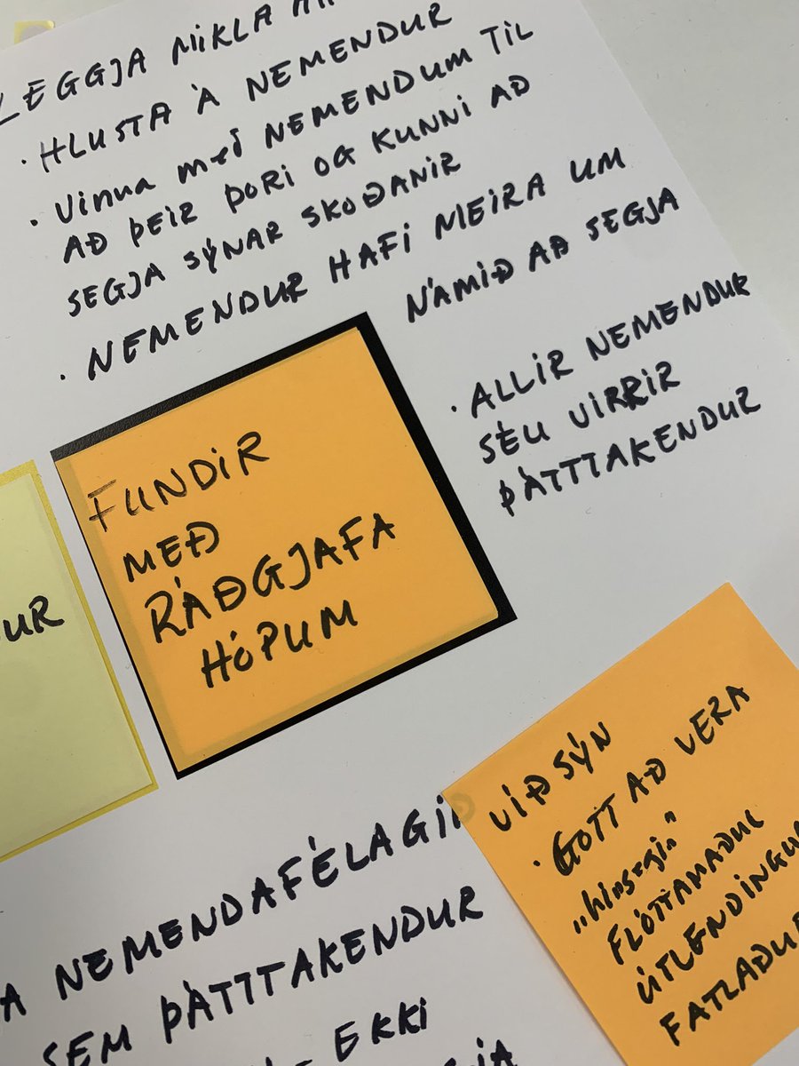 Vinnustofa með <a href="/IngviHrannar/">Ingvi Hrannar</a> með stjórnendum á skóla- og frí 👏👏
#skólastjórnun #menntaspjall