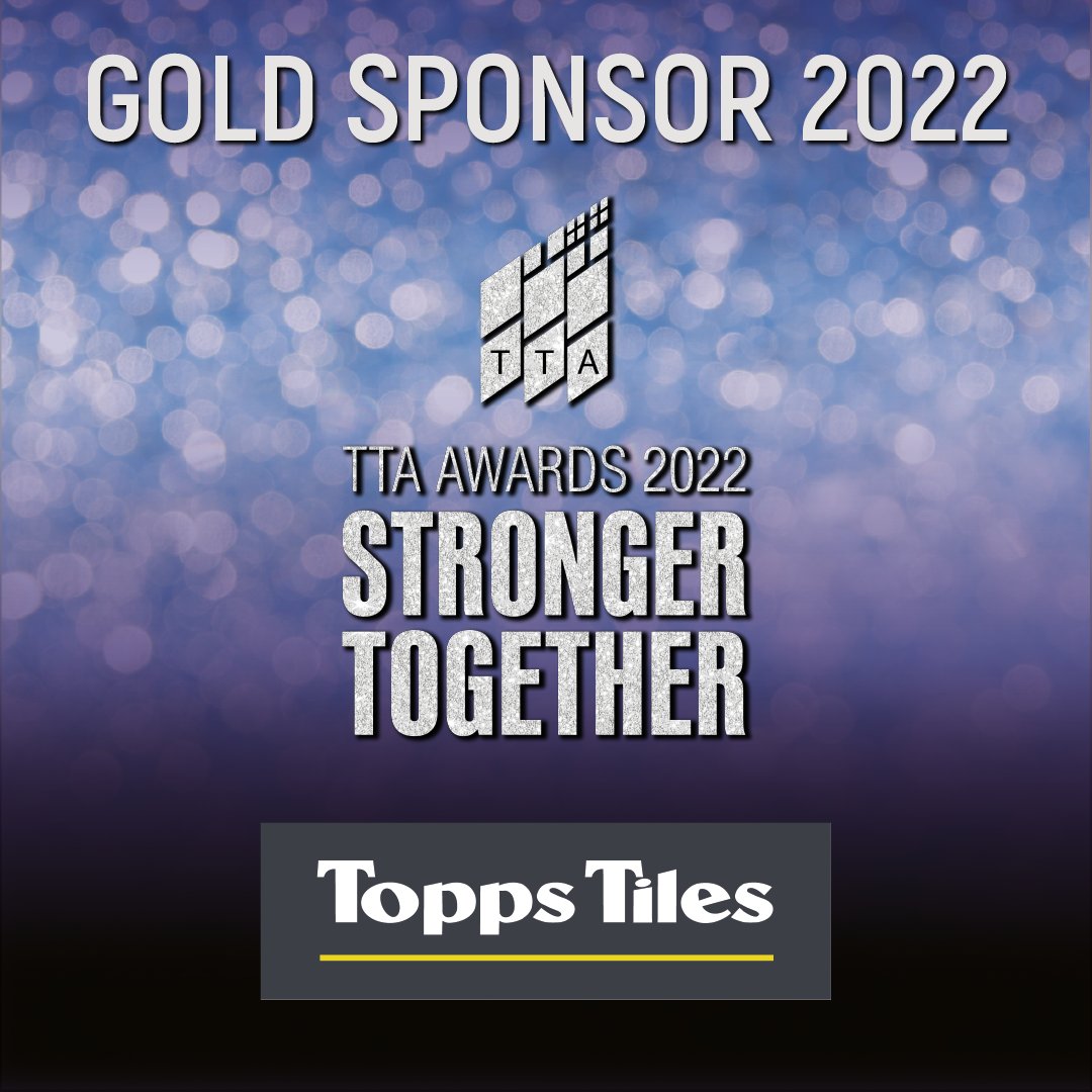 Topps Tiles are proud to be able to offer a great range of products to consumers in over 300 locations around the UK and also online. They offer the best product innovation at great prices! toppstiles.co.uk Thank you @toppstiles for being a sponsor of #TTAAwards 2022 🎉