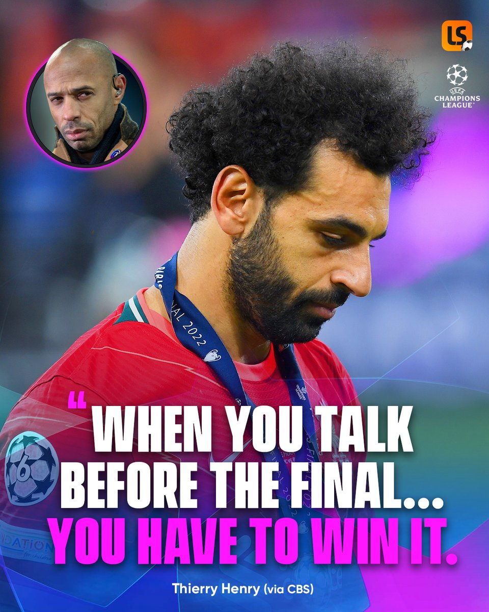 Thierry Henry with a message for Mo Salah 😬👀