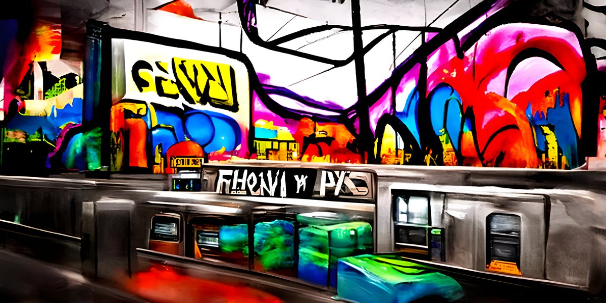 BeastUnsquared's tweet photo. Street Grime  - Graffiti is the intersection of culture and identity. Bring yours to life with @Pixelmindai https://t.co/0JjbWAH22c