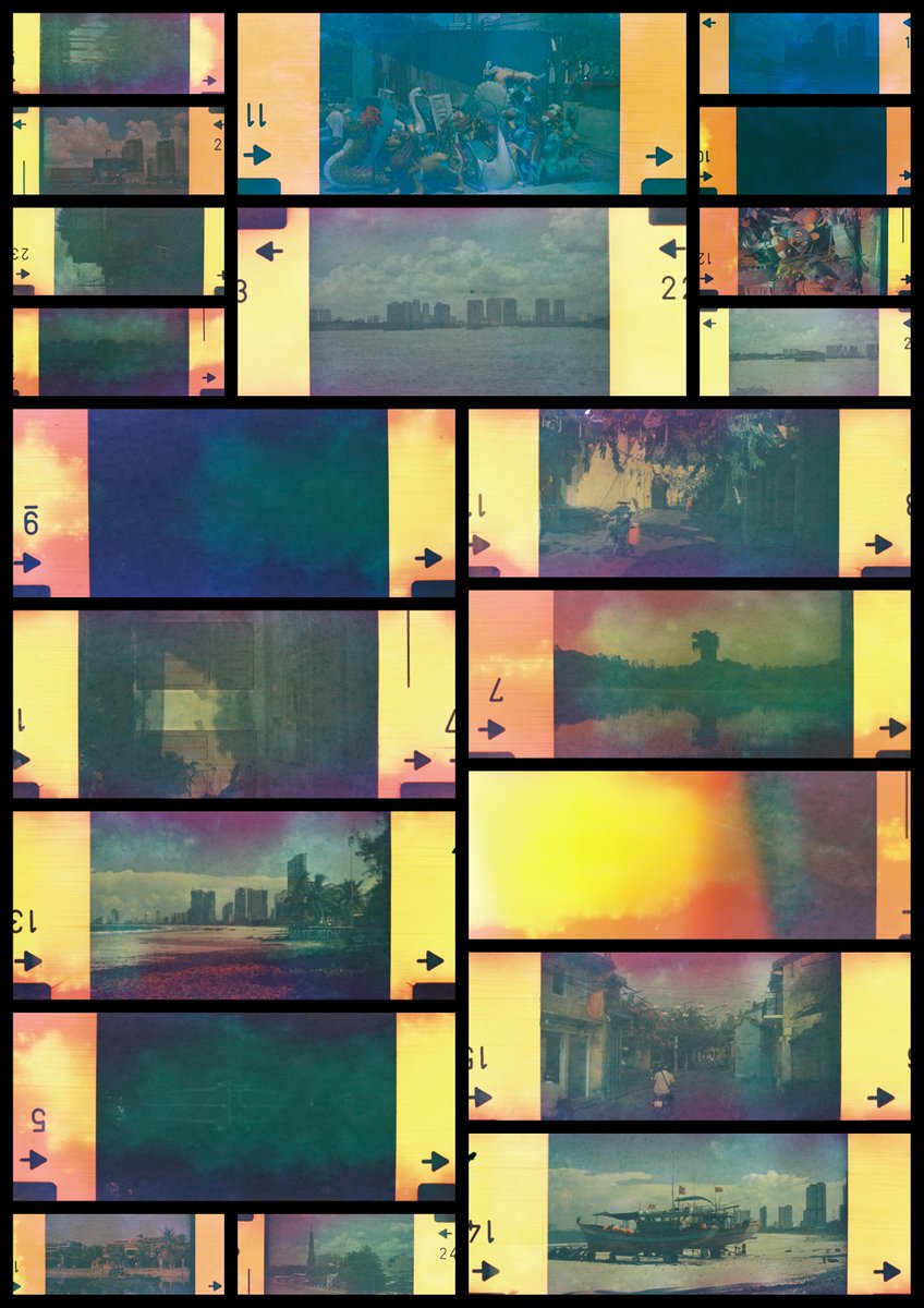 Got back a roll of film that was totally rekt. Also, there are like two years between the first half of the roll and the last bit, lol. #110film