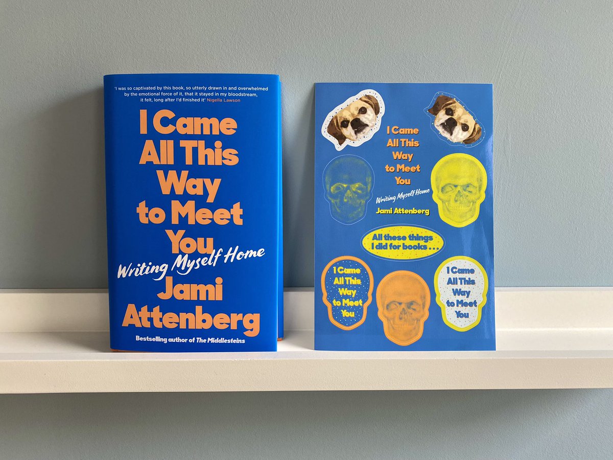 💙 G I V E A W A Y 🧡

<a href="/jamiattenberg/">jami attenberg</a>’s brilliant #1000WordsOfSummer project starts this Saturday! To celebrate, we’re giving one person the chance to win a copy of her memoir and a pack of stickers from her American publisher. 

To enter, RT by midday, Weds 1st June. UK only.