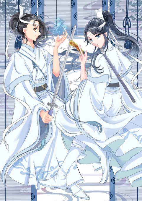 姑蘇藍氏のなかよしセイバー 藍思追&藍景儀 #魔道祖師 #MDZS