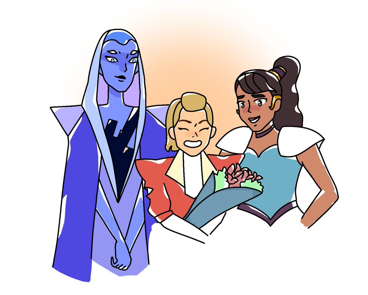 blonde_poof's tweet photo. you guys are the best @aimeecarrero 🤧❤️
#sherafanart #adora #lighthope #mara https://t.co/ZwPxiYgiDT