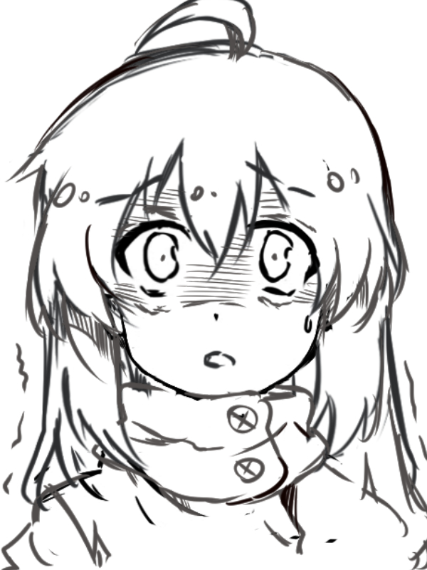 百合子のメールを見た杏奈ちゃん 