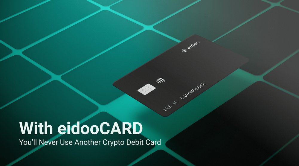 eidoo_io's tweet photo. With #eidooCARD youβll never use another debit #CryptoCard ever again!
We know itβs not enough to just say it β so thatβs why we have arguments! πͺ
Take a deep dive into the matter in our blog post below: π
https://t.co/2IUSGi9XW3
#VISA #zkRollup https://t.co/0ImPERJNO8