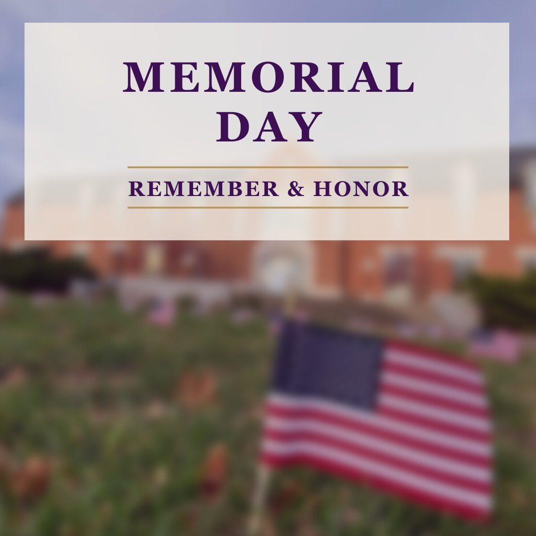 saintmichaelsvt's tweet photo. On this Memorial day, we salute our fallen service members and give thanks for their courage and sacrifice. https://t.co/Uc53MR5IBI