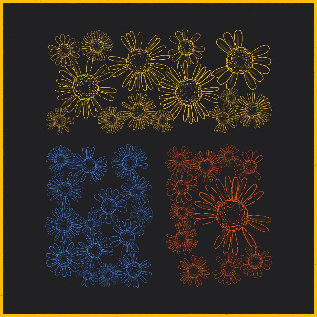 nsmagx's tweet photo. I'd like to announce that my next project will be on @artblocks_io called "Daisies" will drop on June 1, 12pm ET (4pm UTC) 🌼.

Short thread with some testnet outputs.

#artblocks #generativeart #genartclub https://t.co/f159KS0jVh