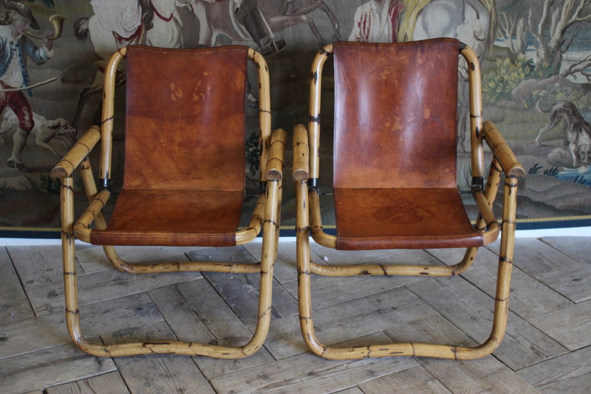 Stylish Pair of 1950s French Bamboo Folding Chairs

View more-bit.ly/3PTxZbt

#foldingchairs #antiquechairs #bamboochairs #pairofchairs #bamboofurniture #interiordesign #interiorstyling  #interiordesignideas