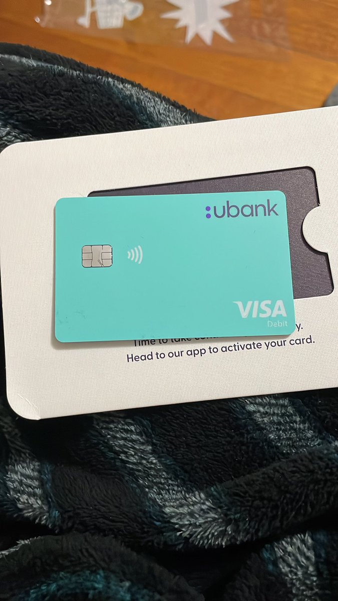 wbuddi's tweet photo. @UBank got my card today . Excited 😁 https://t.co/cQoDZfaqrq