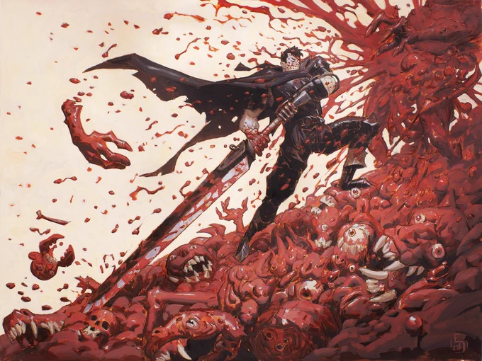 Illustration | Berserk

Artist: @Edward_Delandre 