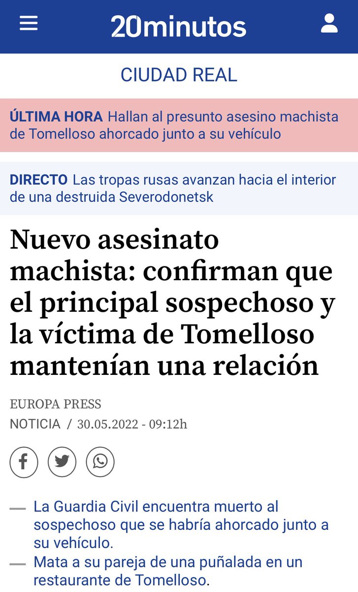 Otra semana repleta de casos aislados, supongo. 

4 mujeres asesinadas por violencia de género en la última semana.