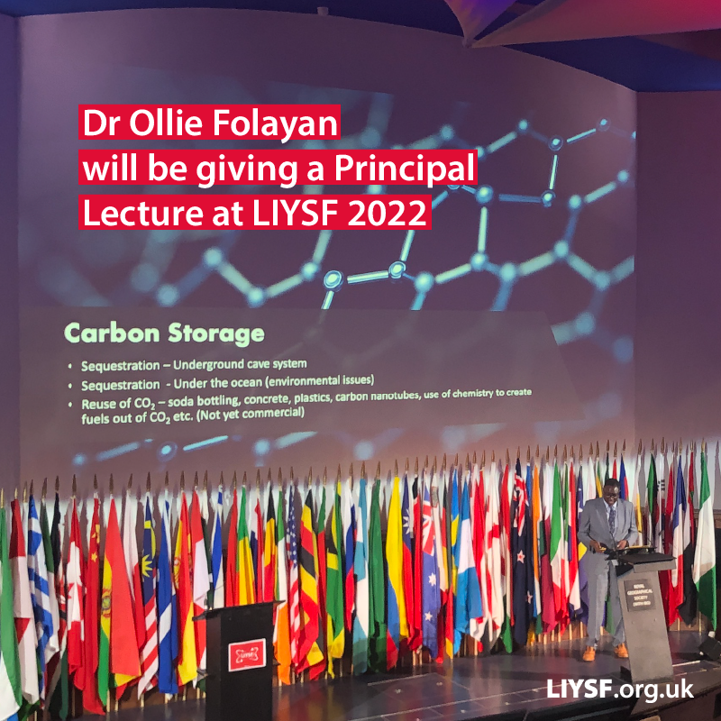 London International Youth Science Forum (@liysf) on Twitter photo We’re delighted to announce Dr Ollie Folayan will be giving a Principal Lecture at LIYSF 2022 🙌
Dr Folayan is a chartered chemical engineer working in the energy industry💡
Find out what he has to say – apply now!✏️
#LIYSF #STEM #energy #chemistry <a href="/OllieFolayan74/">Ollie Folayan MBE (PhD. CEng FIChemE)</a> We’re delighted to announce Dr Ollie Folayan will be giving a Principal Lecture at LIYSF 2022 🙌
Dr Folayan is a chartered chemical engineer working in the energy industry💡
Find out what he has to say – apply now!✏️
#LIYSF #STEM #energy #chemistry <a href="/OllieFolayan74/">Ollie Folayan MBE (PhD. CEng FIChemE)</a>